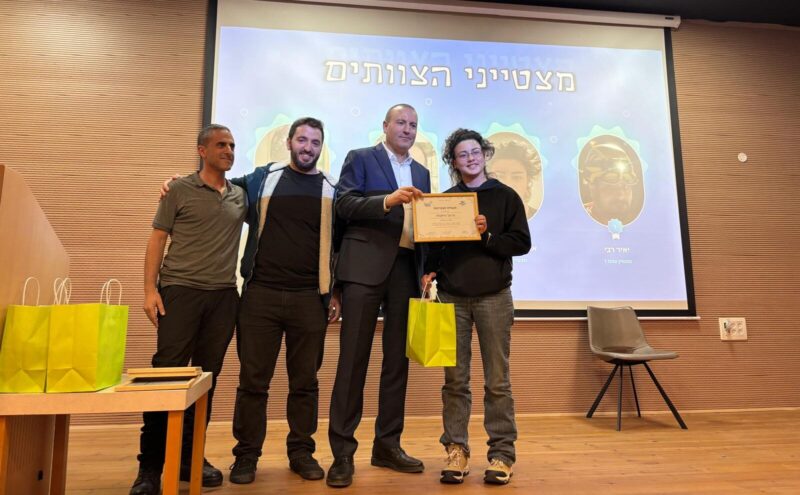 מצטייני הצוותים ביחידת החילוץ העירונית